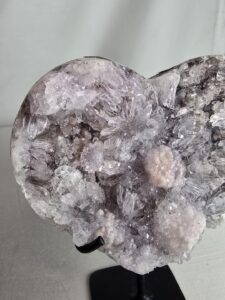 Floweramethyst Hart NR.37 - Afbeelding 2